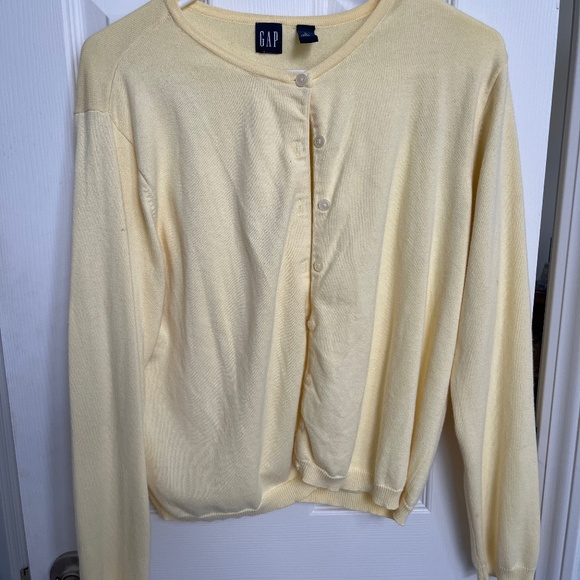 Gap, Yelllow Cardigan - Picture 1 of 1